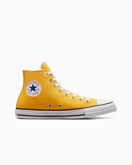 Zapatillas Altas Converse Chuck Taylor All Star Classic Mujer Limón | PE P5W408